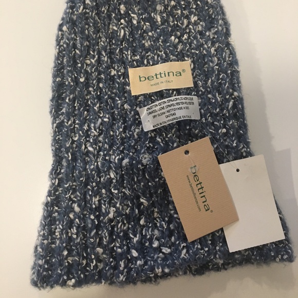 BETTINA Women’s Cotton/Wool Blend Comfy Tuque Hat Size OS - Picture 2 of 8